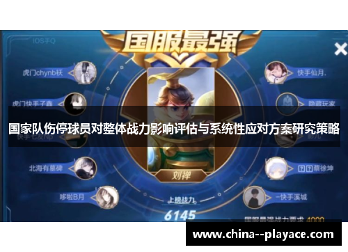 国家队伤停球员对整体战力影响评估与系统性应对方案研究策略 国家队伤停球员对整体战力影响评估与系统性应对方案研究策略